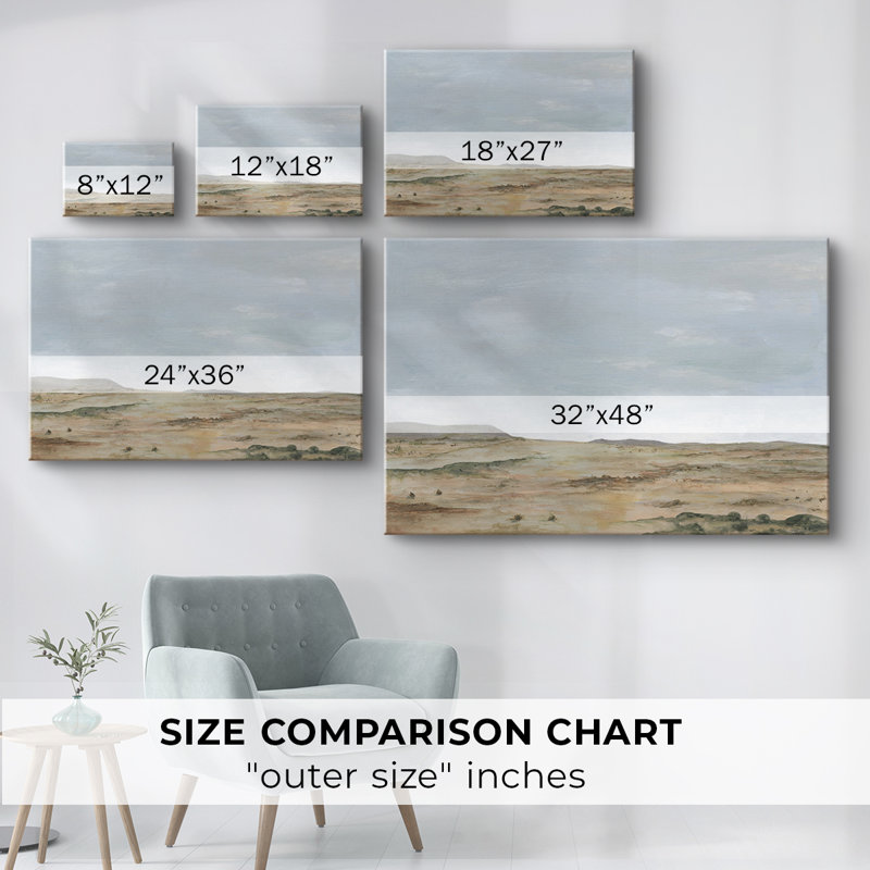 Arid Vista I - Galeria Cavas, 32 x 48