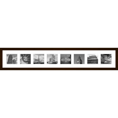 Lada Wood Picture Frame with Mat