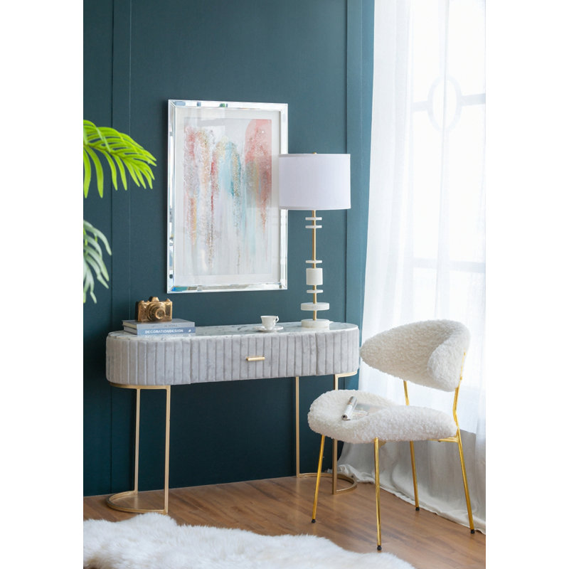Lampe de table D13X32,8 "(assemblage de l'abat-jour requis)