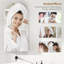 15.7mm W 31.5mm H Wall Mounted Required Framed Medicine Cabinet Mirror Adjustable-1026275811
