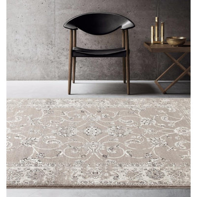 Tapis intérieur/extérieur beige foncé Tobis