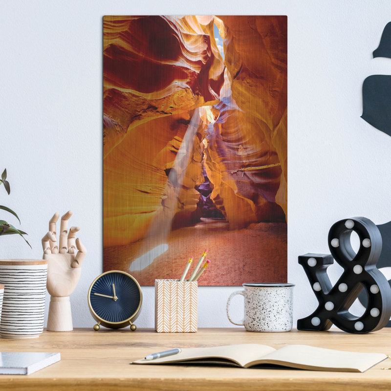 «Grand Canyon Arizona» par Luxe Portfolio, art mural en métal, H 16 po x l 12 po