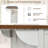 53.7" W Wood Kitchen Island with Drop Leaf-156416032