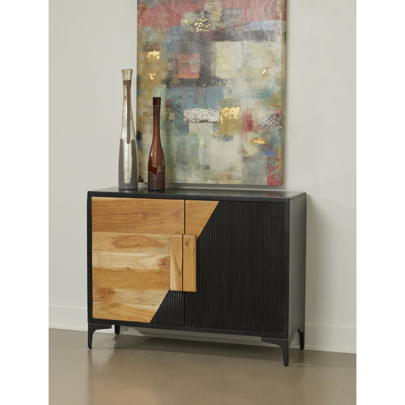 Kinshasha Two Door Two-Tone Cabinet
