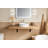 Cpingao 17.7 Inch Round Bathroom Vessel Sink, Above Counte 24 " 12 " Tall Solid Surface Oval Bathroom Sink