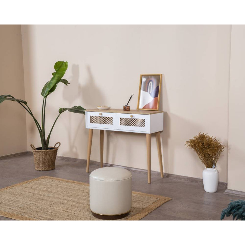 Dresser, White Oak/Brown