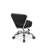 Dayton Backed Adjustable Height Ergonomic Lab Stool with Wheels-942086474