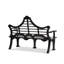 Bay Lake Garden Bench, Jet Black-548772079
