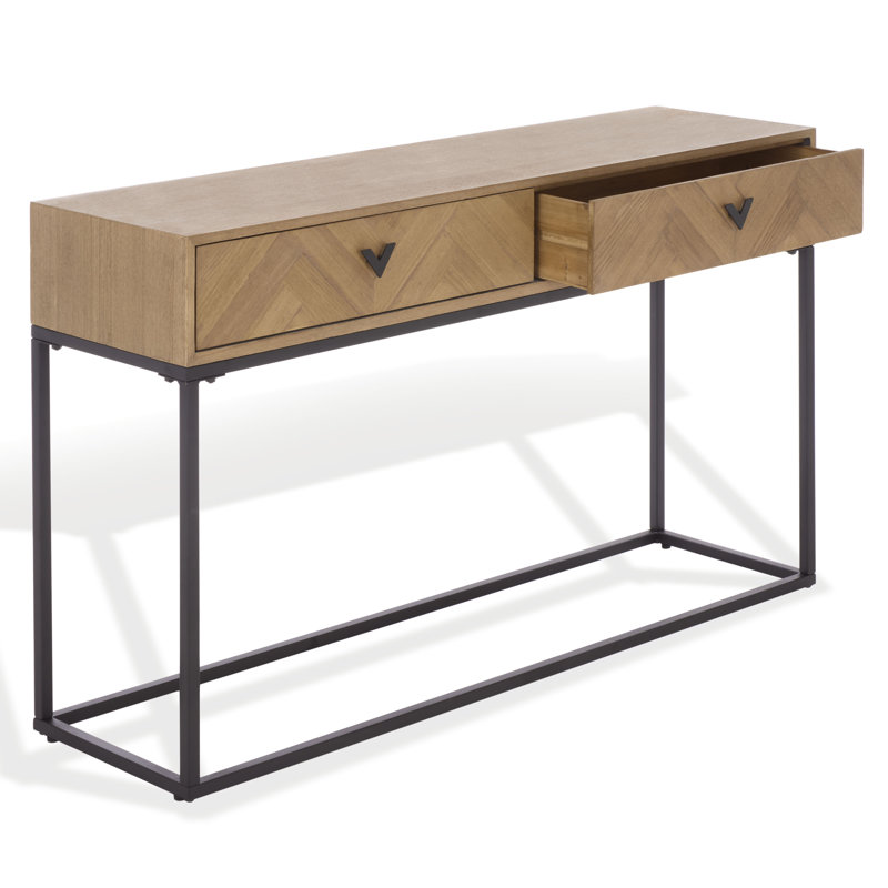 Sherriandra 2 Drawer Console, Natural