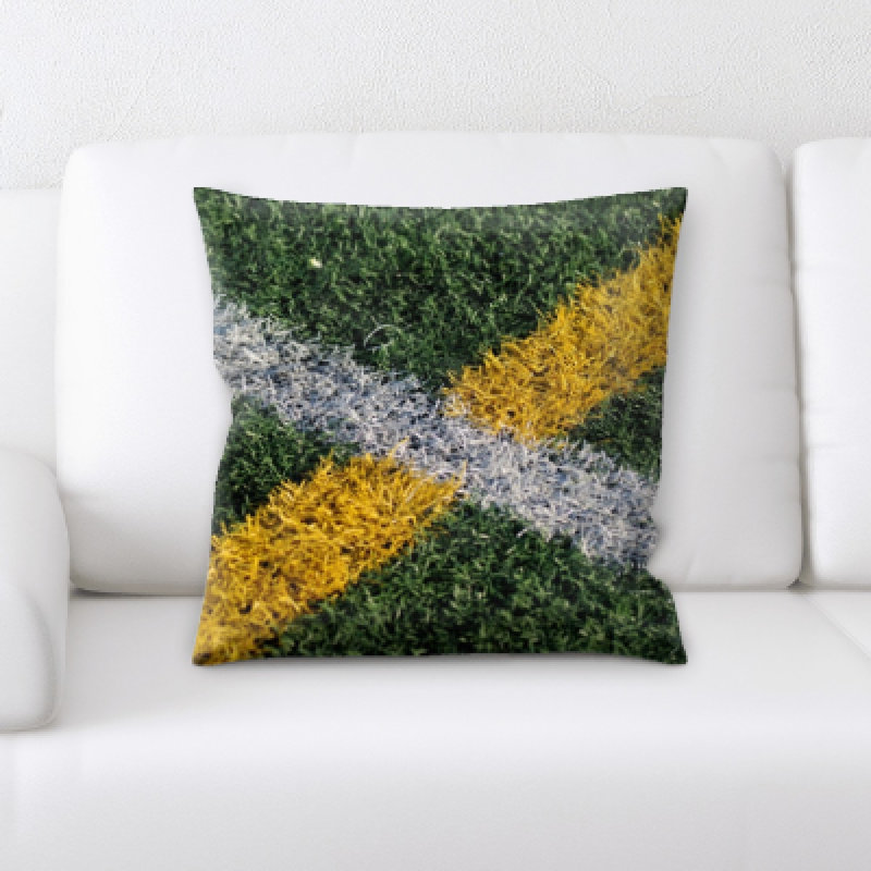 Microsuede Reversible Throw Pillow