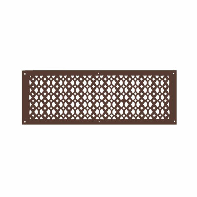 Grille murale en métal