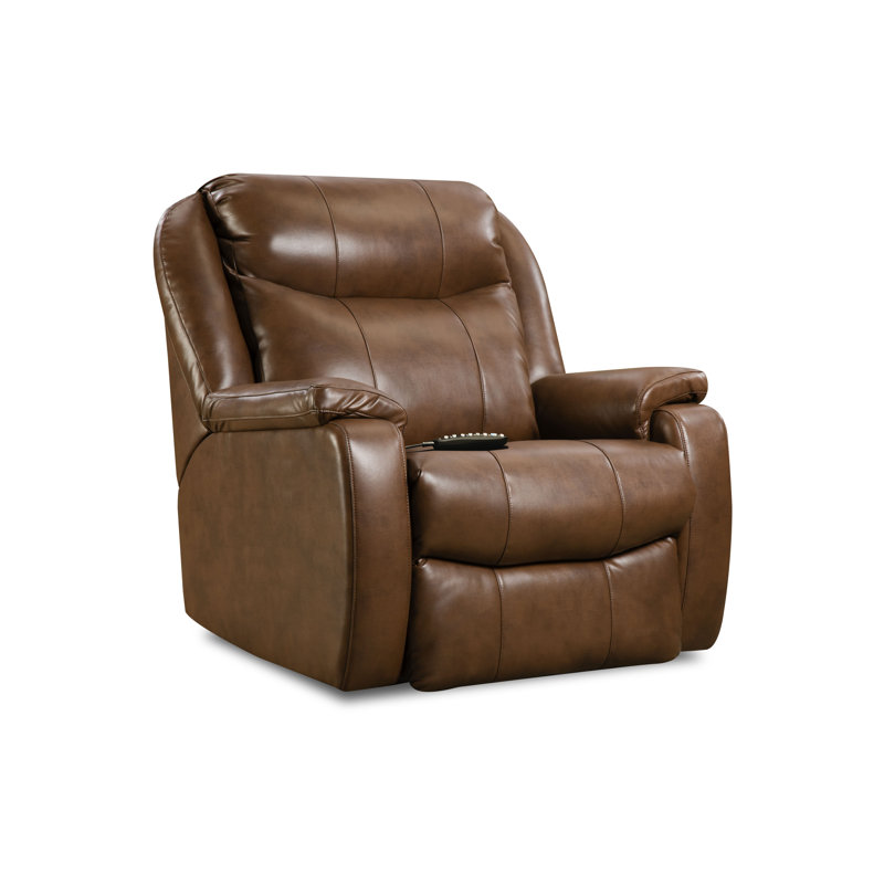 Fauteuil inclinable en cuir Hercules