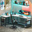 Bureau d'ordinateur en L 66 po-1086546289