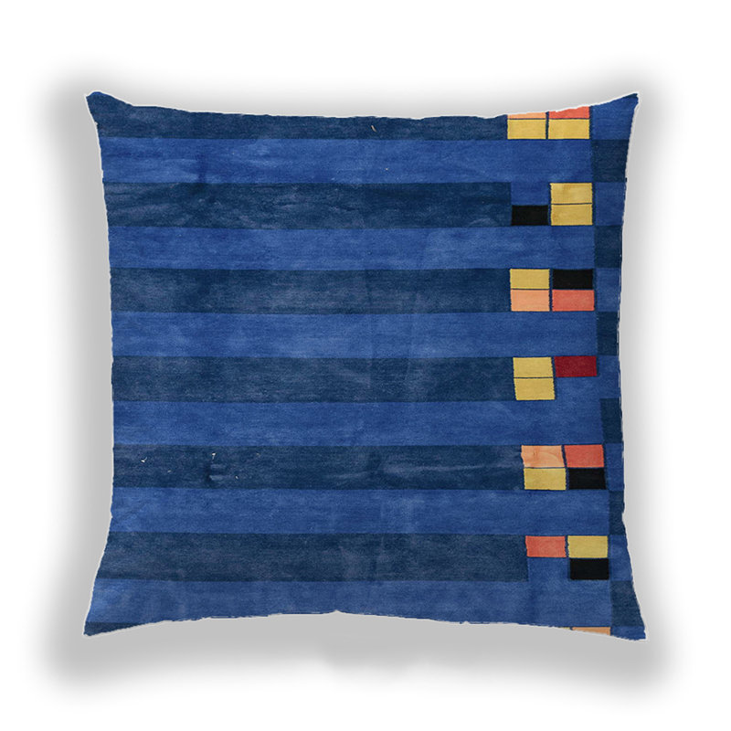 Coussin Abstract 3004, Microsuède
