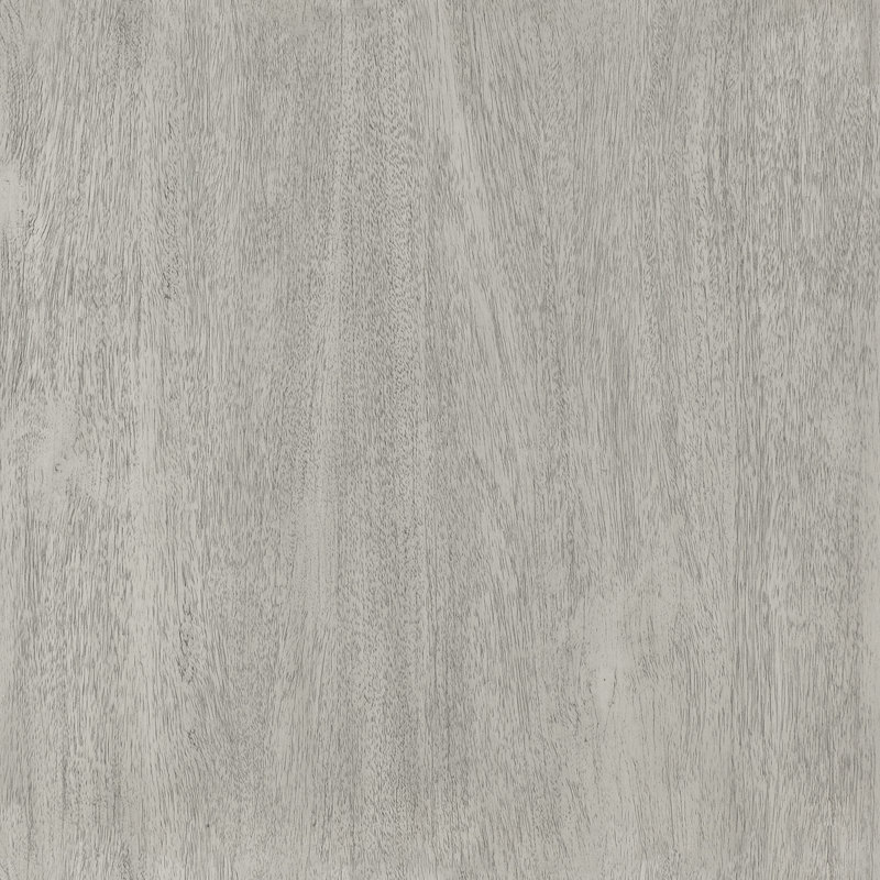 Ellery Solid And Engineered Wood Flat Floor Mirror, 32" x 32", Vintage Gray
