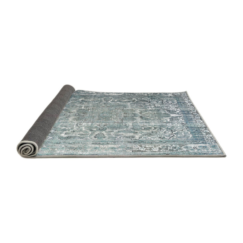 Malaptias Oriental Indoor Rug, Round 5'