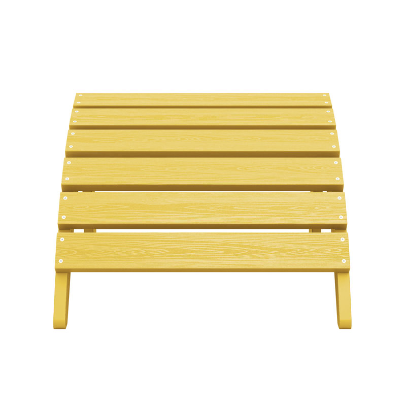 Repose-pieds Wolir Classic Adirondack, Jaune
