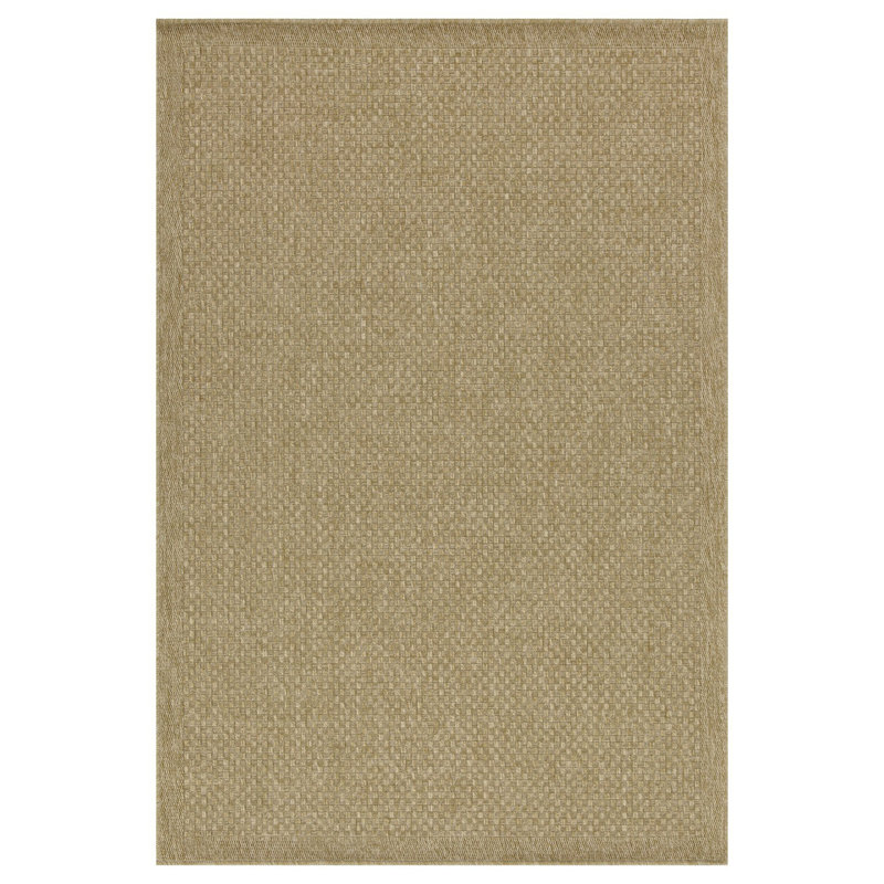 Earth GC_NTL1004 Jute Indoor/Outdoor Area Rug, Runner 2'7" x 7'3"