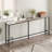 78.7" Narrow Console Table with Power Outlet Behind Couch for Entryway-1467363770