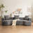 Modern Style Curved Sofa