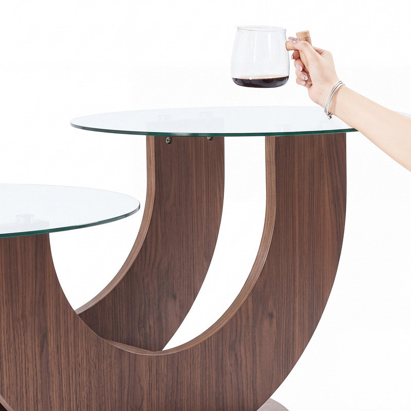 Top End Table, Walnut
