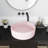 Theo Ceramic Circular Vessel Bathroom Sink-109021077