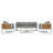 Genavee 5 - Person Patio Conversation Set
