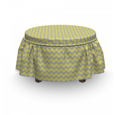 Box Cushion Ottoman Slipcover