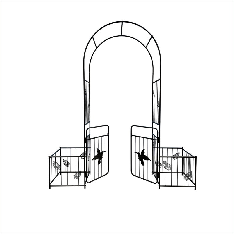 Autre décor extérieur pour espace extérieur 79,9 x 20 x 87 po avec cadre en métal