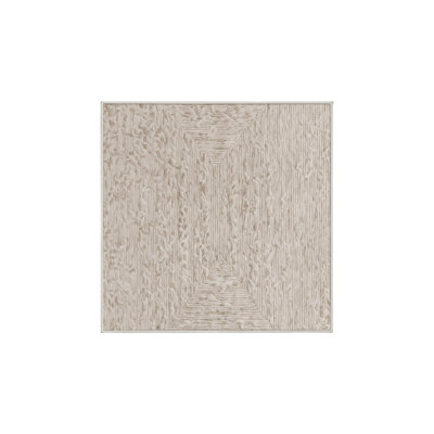 Tapis beige lavable à la machine