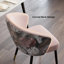 Dining Chair Set of 1, Upholstered Kitchen Chair, Comfortable Seat, Velvet-Draped with Stitching, Mid-Century Modern, Easy Assembly, Living Room Lounge-854302724