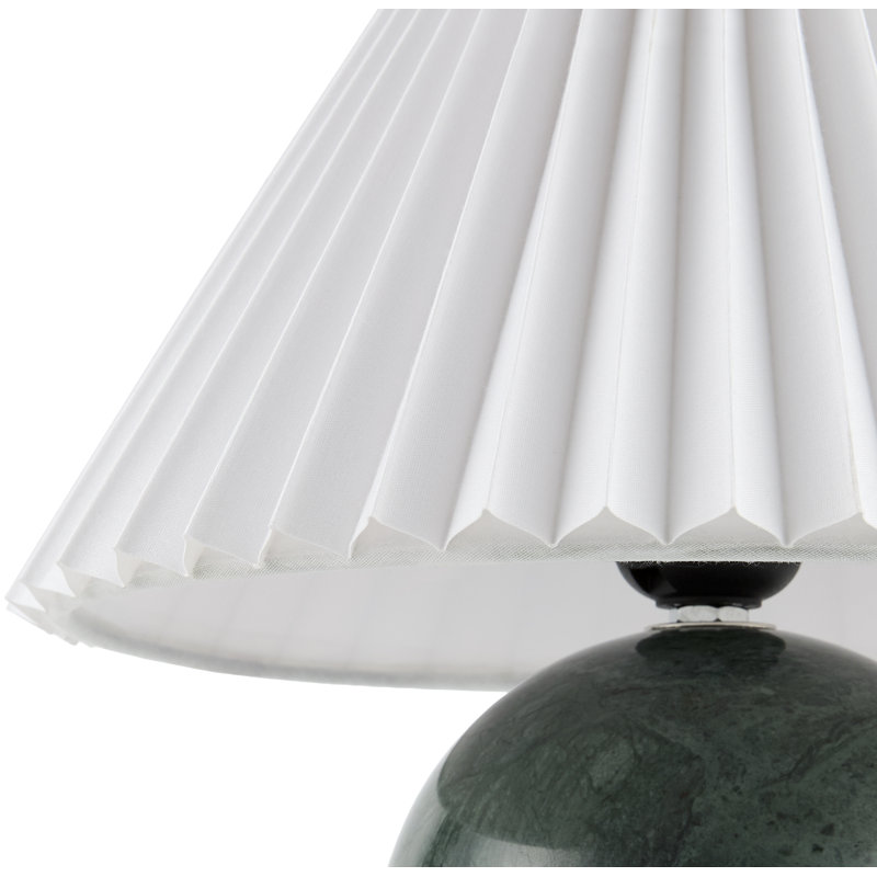 Lampe de table Chemise Bajo, Plissée