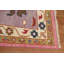 Tapis oriental rose Oushak 12 x 15