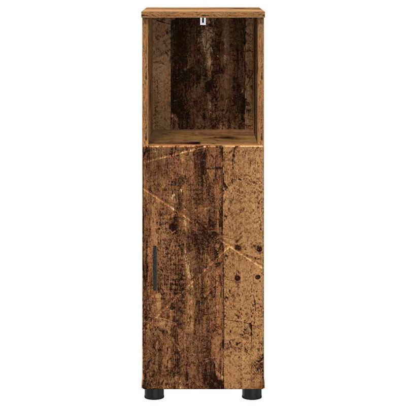 30cm Bathroom Vanity Base Only, Old Wood