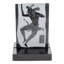 Maya Jaguar Dancer Jade Plaque Sculpture