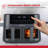 Holstein Housewares 8.4 Quarts Dual Air Fryer Air Fryer