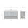 Magnolia Bath Vanity Rectangular Basin S061SWQ