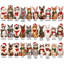Tapis de corridor personnalisé pour toute la famille, motif pain d'épices et nom personnalisé, décoration d'entrée festive, cadeau de Noël pour la maison