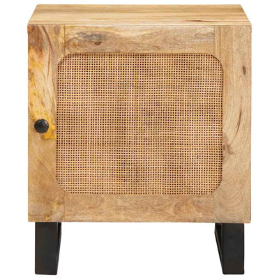 40cm W Solid Wood Bedside Table
