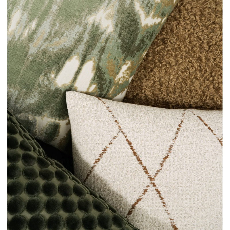 Portion Square Pillow Cover & Insert, Square 22"