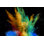 Rainbow Explosion - Wrapped Canvas Print