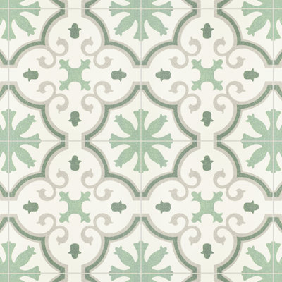 Monteca 10" x 10" Porcelain Patterned Wall & Floor Tile
