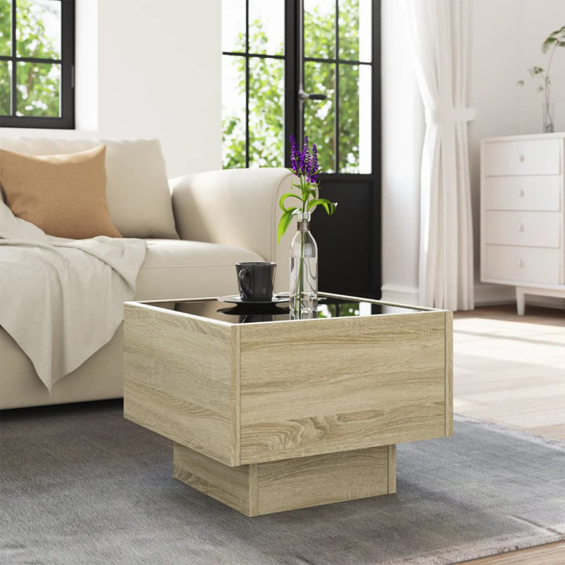 Damaiah End Table, Sonoma Oak