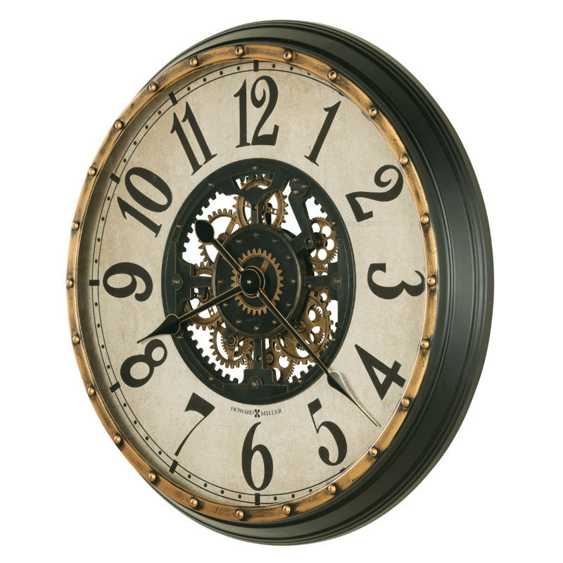 Horloge murale 21,75 po Malachi