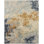 Infinity Hand Knotted Wool Abstract Area Rug in Sky; Sand; Blue; Brown; Gray