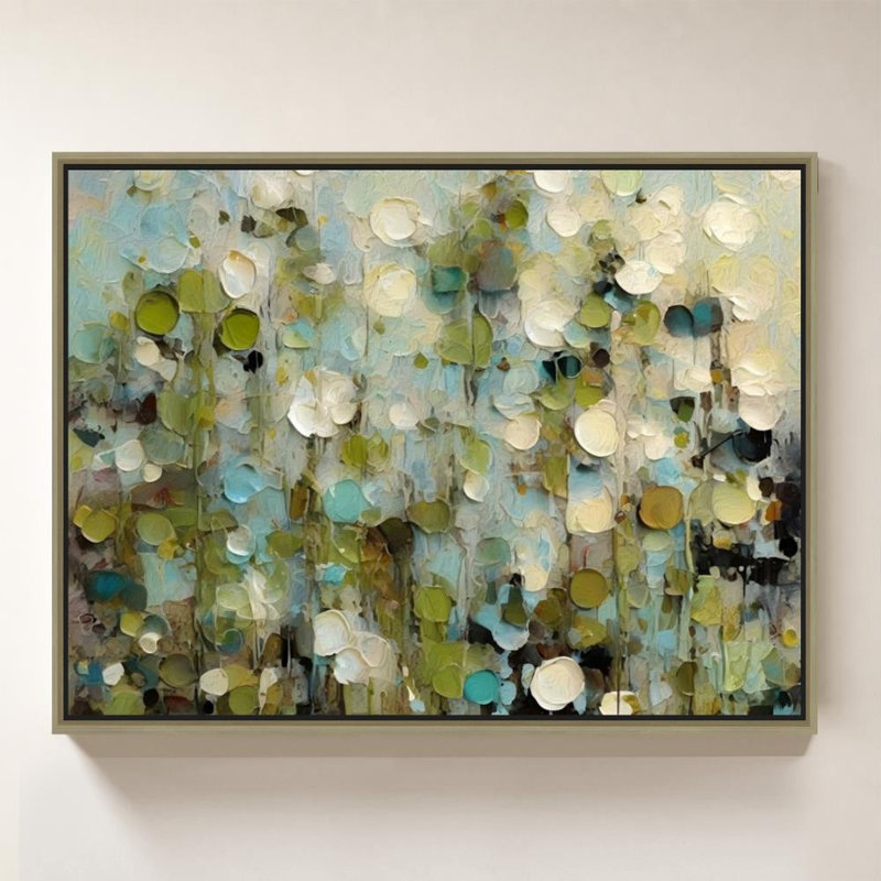 «Psalm 44: 1 When God Seems Silent» par Mark Lawrence - impression sur toile, H 18 po x l 24 po, Cadre flottant biseauté