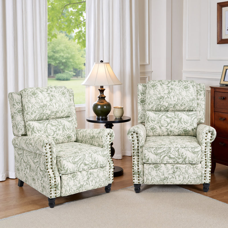 35.37cm Wide Wing Chair Recliner