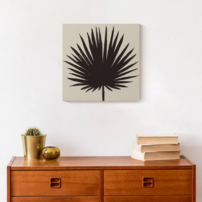 Grand palmier - peinture sur toile tendue
