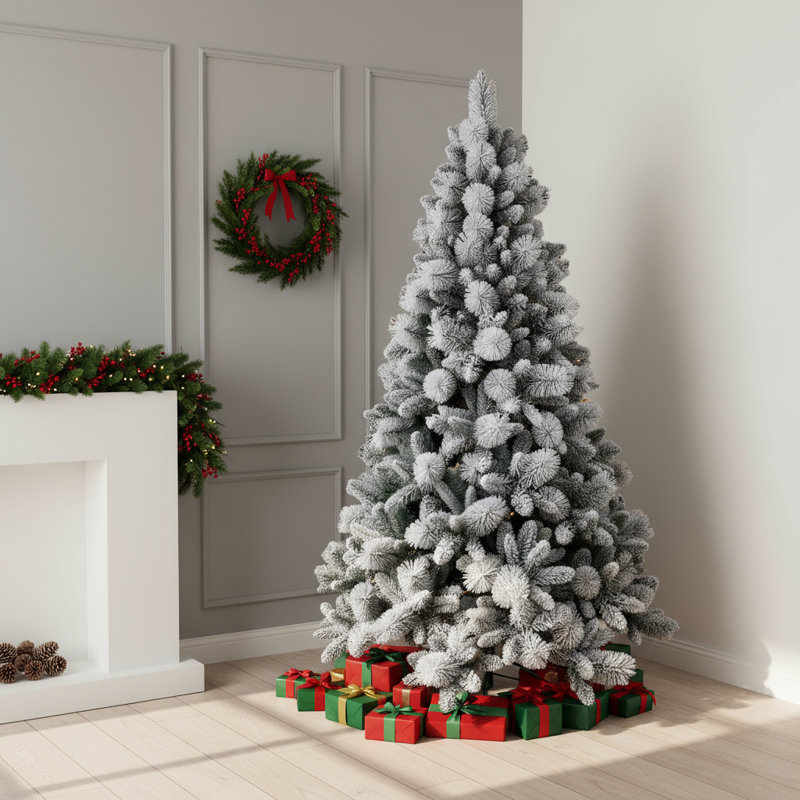 Lighted Artificial Christmas Tree, 5 ft.
