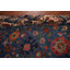 Tapis bleu teint à la main Ziegler